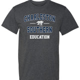 Name Drop Education Tee, Graphite