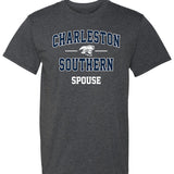 Name Drop Spouse Tee, Graphite