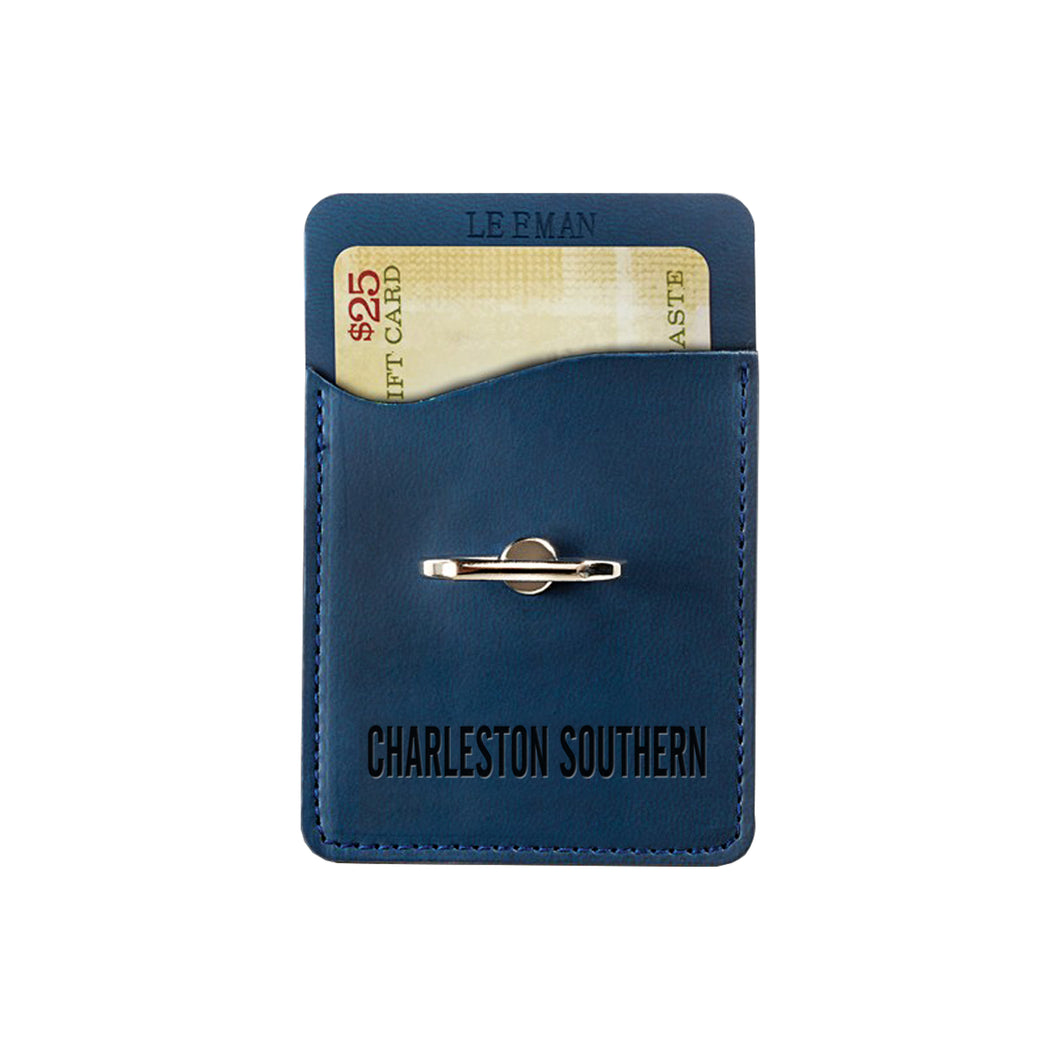 Spirit Tuscany Card Holder and Phone Stand, Navy