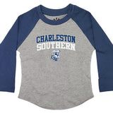 Toddler 3/4 Sleeve Tee | Navy Sleeve