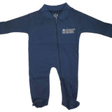 Infant Foot Romper | Navy